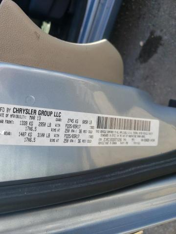 2C4RC1BG9DR715286 - 2013 CHRYSLER TOWN & COU TOURING ლურჯი ფოტო 13