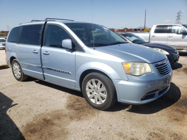 2C4RC1BG9DR715286 - 2013 CHRYSLER TOWN & COU TOURING ლურჯი ფოტო 4