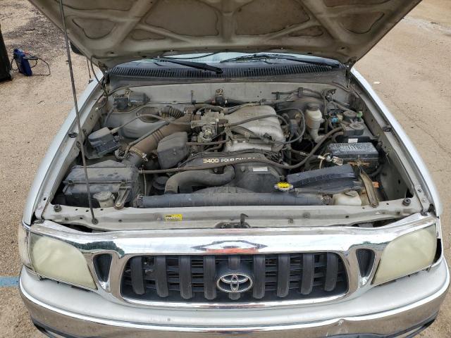 5TEGN92NX1Z844254 - 2001 TOYOTA TACOMA DOUBLE CAB PRERUNNER SILVER photo 11