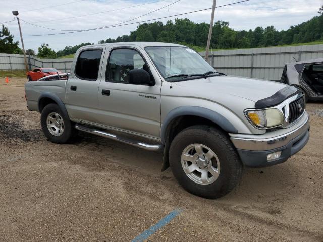 5TEGN92NX1Z844254 - 2001 TOYOTA TACOMA DOUBLE CAB PRERUNNER SILVER photo 4