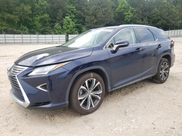 JTJGZKCA4J2000185 - 2018 LEXUS RX 350 L BLUE photo 1