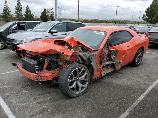 2C3CDZAG7HH573975 - 2017 DODGE CHALLENGER SXT ORANGE photo 1