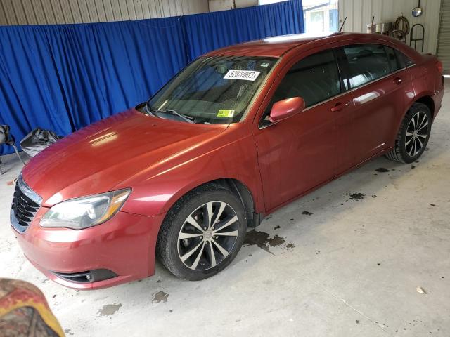 1C3CCBBB0EN128736 - 2014 CHRYSLER 200 TOURING RED photo 1