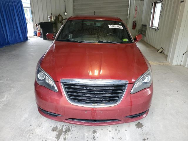 1C3CCBBB0EN128736 - 2014 CHRYSLER 200 TOURING RED photo 5