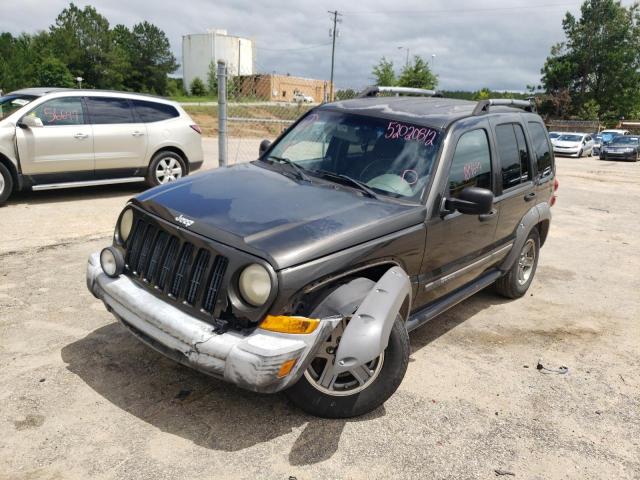 1J4GK38K66W221425 - 2006 JEEP LIBERTY RENEGADE CHARCOAL photo 2