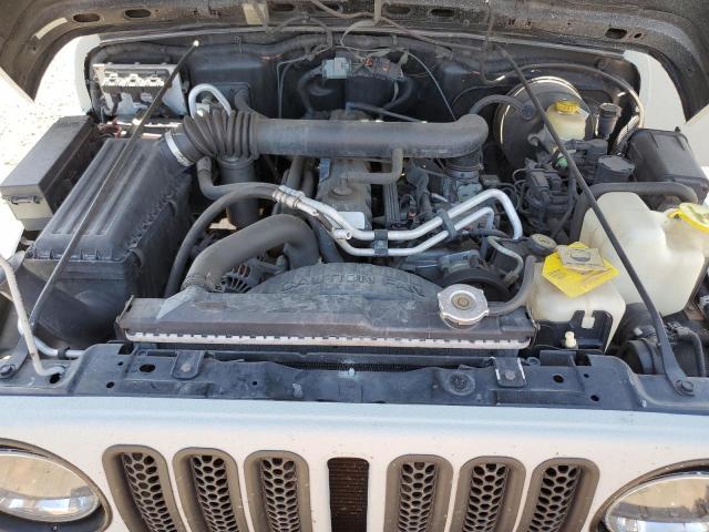 1J4FA49S61P321675 - 2001 JEEP WRANGLER / SPORT GRAY photo 11