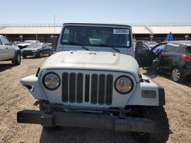 1J4FA49S61P321675 - 2001 JEEP WRANGLER / SPORT GRAY photo 5