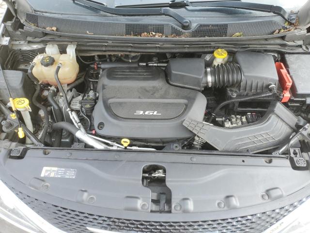 2C4RC1EG1HR584789 - 2017 CHRYSLER PACIFICA TOURING L PLUS SILVER photo 12