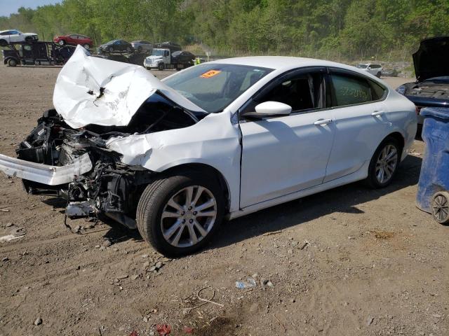 1C3CCCAB3FN503513 - 2015 CHRYSLER 200 LIMITED WHITE photo 1