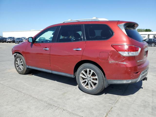 5N1AR2MN9GC652616 - 2016 NISSAN PATHFINDER S RED photo 2