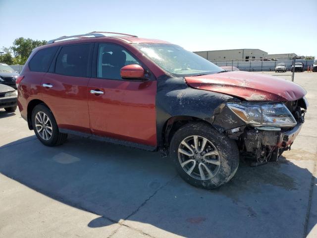 5N1AR2MN9GC652616 - 2016 NISSAN PATHFINDER S RED photo 4
