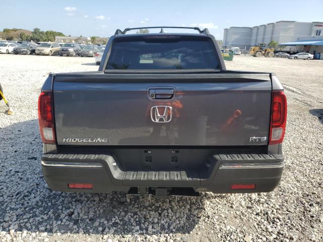 5FPYK2F49HB010663 - 2017 HONDA RIDGELINE RTS CHARCOAL photo 6