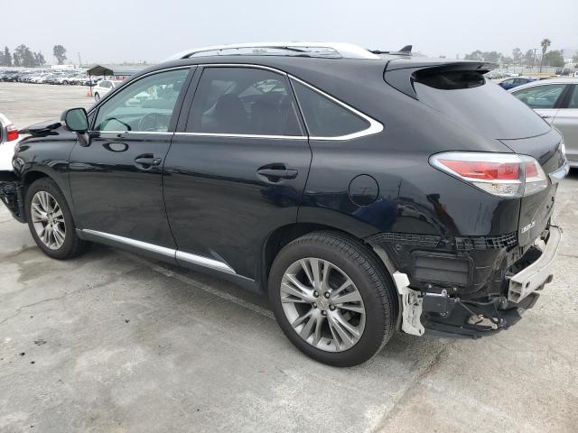 2T2ZK1BA5DC130912 - 2013 LEXUS RX 350 BLACK photo 2