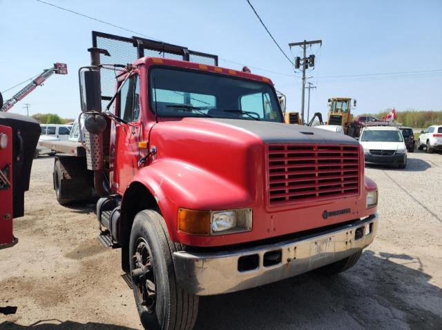 1HTSDAAR9VH492345 - 1997 INTERNATIONAL 4000 4900 RED photo 1