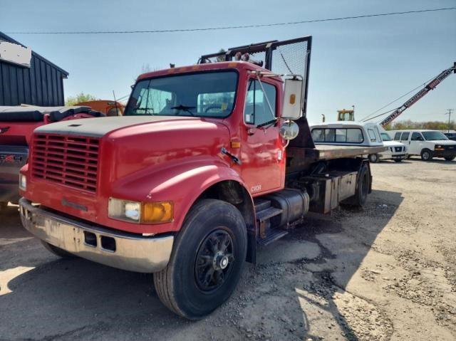 1HTSDAAR9VH492345 - 1997 INTERNATIONAL 4000 4900 RED photo 2