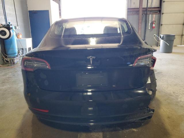 5YJ3E1EA4NF290807 - 2022 TESLA MODEL 3 BLACK photo 6