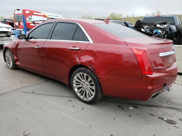 1G6AZ5SX0E0120702 - 2014 CADILLAC CTS PREMIUM COLLECTION RED photo 2