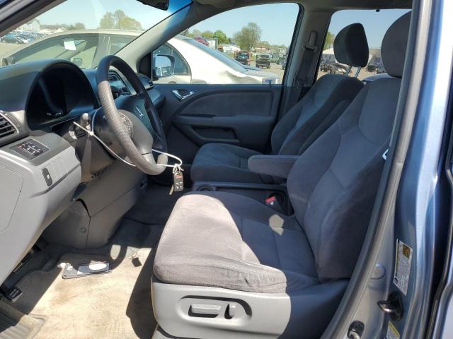 5FNRL38425B092342 - 2005 HONDA ODYSSEY EX BLUE photo 7