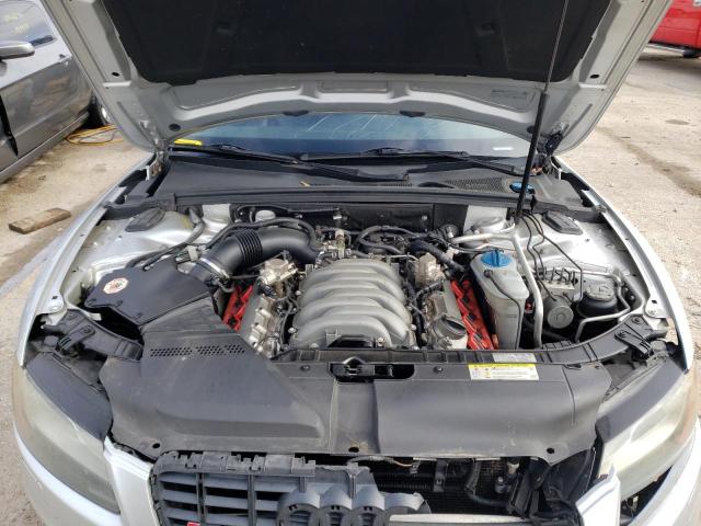WAUVVAFR5BA047909 - 2011 AUDI S5 PRESTIGE 银色 照片 11