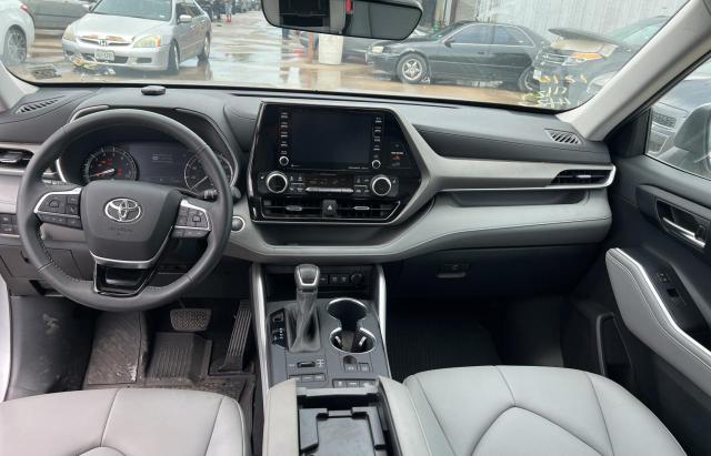 5TDGZRBH4LS503334 - 2020 TOYOTA HIGHLANDER XLE Gümüş foto 9