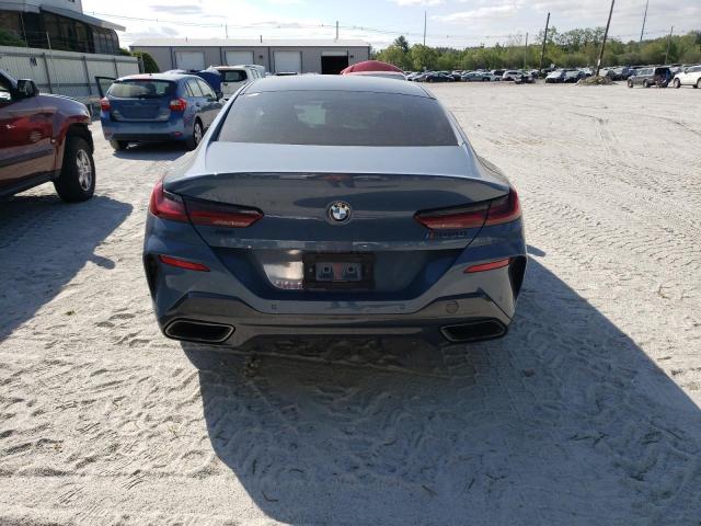 WBAGV8C03LCE26956 - 2020 BMW M850XI BLUE photo 6