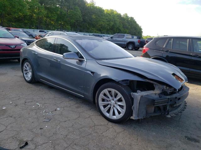 5YJSA1CP8DFP24370 - 2013 TESLA MODEL S GRAY photo 4
