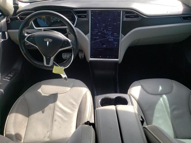 5YJSA1CP8DFP24370 - 2013 TESLA MODEL S GRAY photo 8