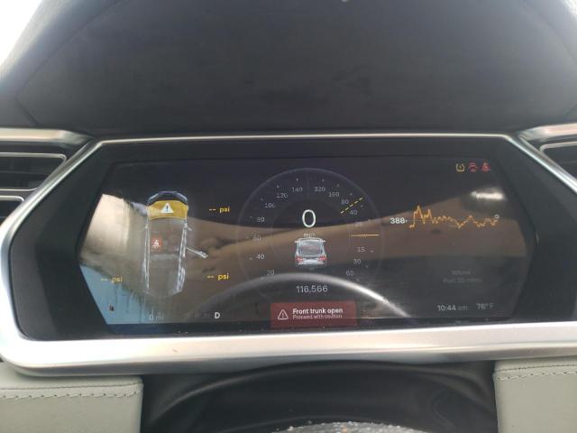 5YJSA1CP8DFP24370 - 2013 TESLA MODEL S GRAY photo 9