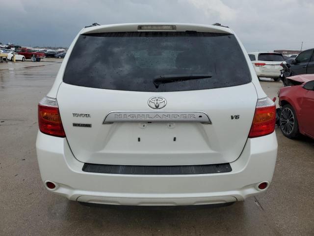 JTEDS42A882061830 - 2008 TOYOTA HIGHLANDER LIMITED WHITE photo 6