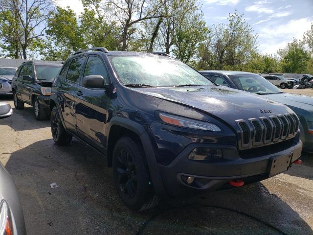1C4PJMBS5GW168368 - 2016 JEEP CHEROKEE TRAILHAWK BLUE photo 4