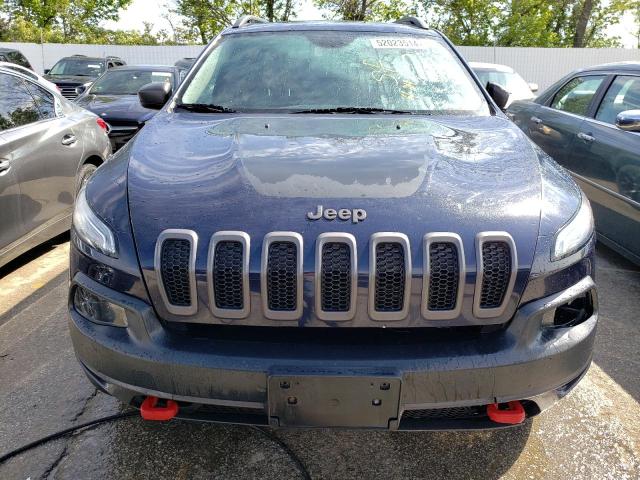 1C4PJMBS5GW168368 - 2016 JEEP CHEROKEE TRAILHAWK BLUE photo 5