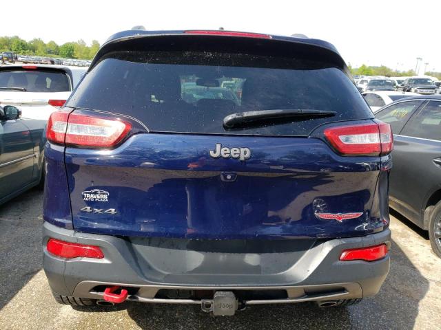 1C4PJMBS5GW168368 - 2016 JEEP CHEROKEE TRAILHAWK BLUE photo 6