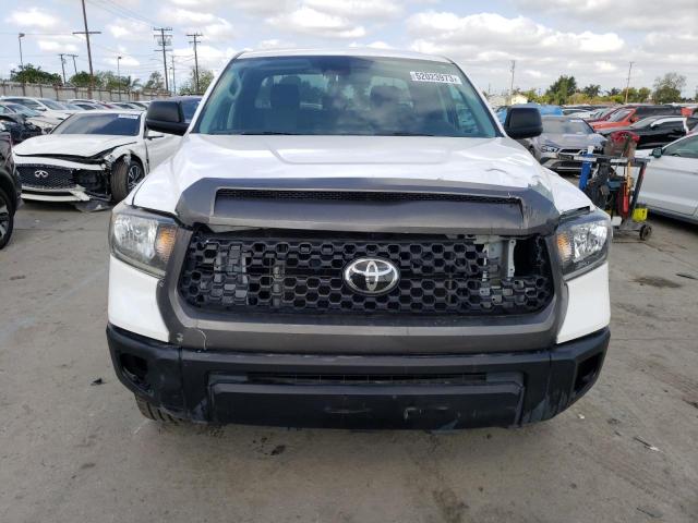 5TFTY5F13LX011105 - 2020 TOYOTA TUNDRA DOUBLE CAB SR/SR5 WHITE photo 5