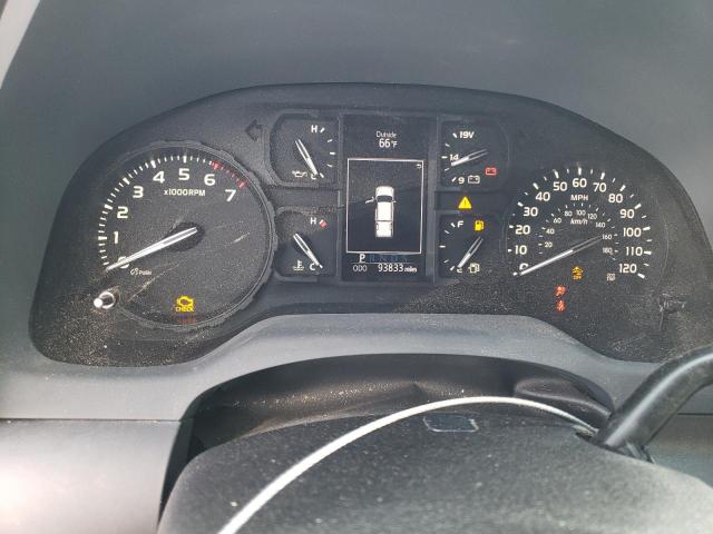 5TFTY5F13LX011105 - 2020 TOYOTA TUNDRA DOUBLE CAB SR/SR5 WHITE photo 9