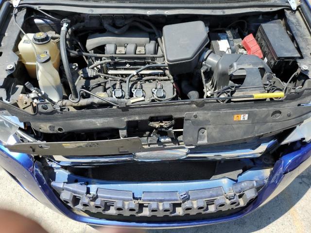 2FMDK3GC5DBA96883 - 2013 FORD EDGE SE BLUE photo 12