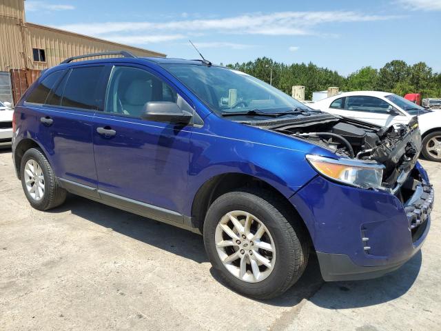 2FMDK3GC5DBA96883 - 2013 FORD EDGE SE BLUE photo 4