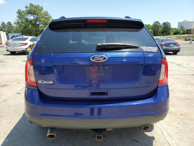 2FMDK3GC5DBA96883 - 2013 FORD EDGE SE BLUE photo 6