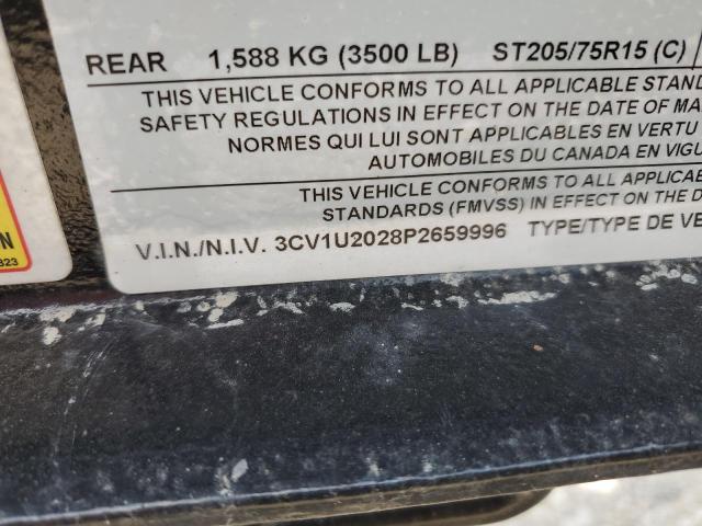 3CV1U2028P2659996 - 2023 UTILITY TRAILER შავი ფოტო 10