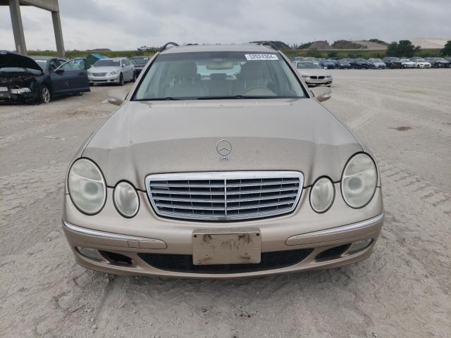 WDBUH83J74X114182 - 2004 MERCEDES-BENZ E 500 4MATIC TAN photo 5