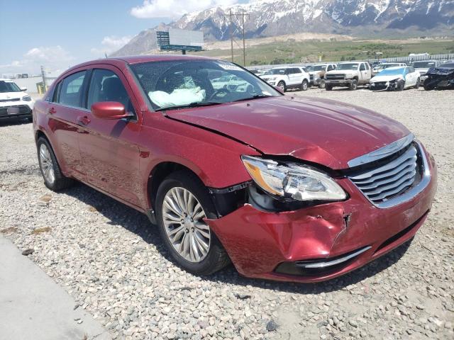 1C3CCBBB2DN694573 - 2013 CHRYSLER 200 TOURING RED photo 4