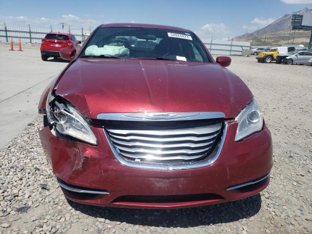 1C3CCBBB2DN694573 - 2013 CHRYSLER 200 TOURING RED photo 5