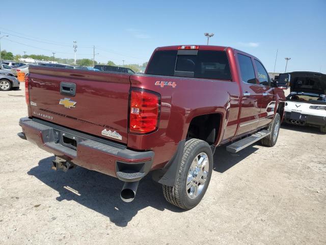 1GC1KXE89FF591893 - 2015 CHEVROLET SILVERADO K2500 HIGH COUNTRY RED photo 3