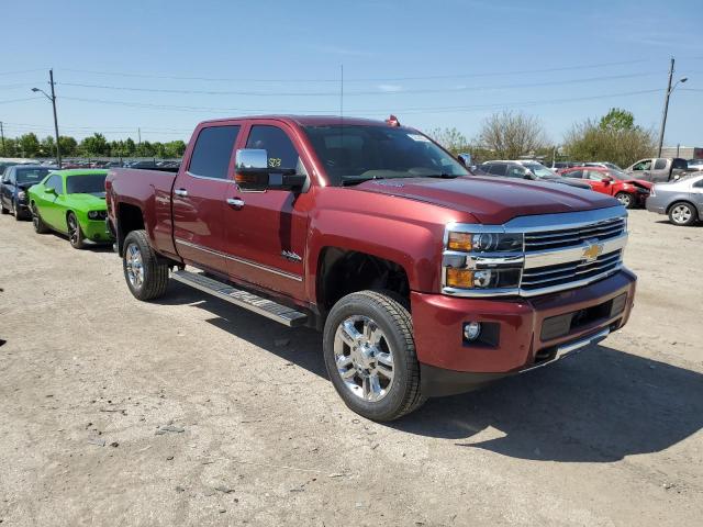 1GC1KXE89FF591893 - 2015 CHEVROLET SILVERADO K2500 HIGH COUNTRY RED photo 4