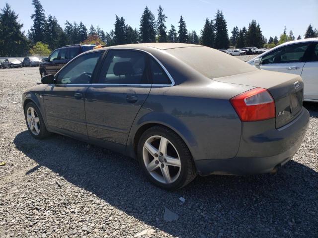 WAULT68E53A102056 - 2003 AUDI A4 3.0 QUATTRO GRAY photo 2