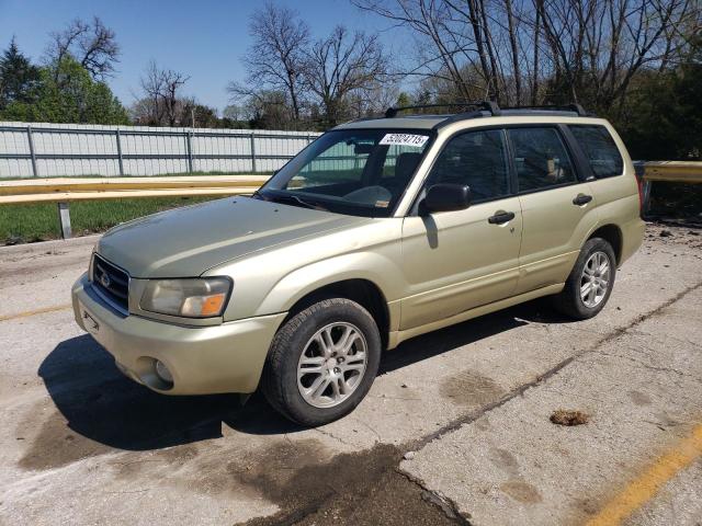 JF1SG65604H726779 - 2004 SUBARU FORESTER 2.5XS Золотой фото 1