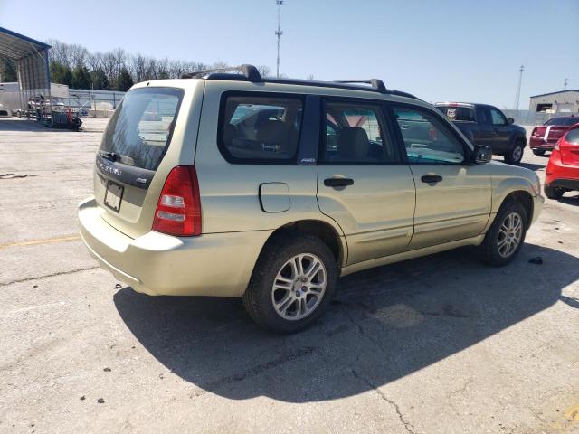 JF1SG65604H726779 - 2004 SUBARU FORESTER 2.5XS Золотой фото 3