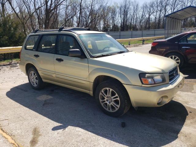 JF1SG65604H726779 - 2004 SUBARU FORESTER 2.5XS Золотой фото 4