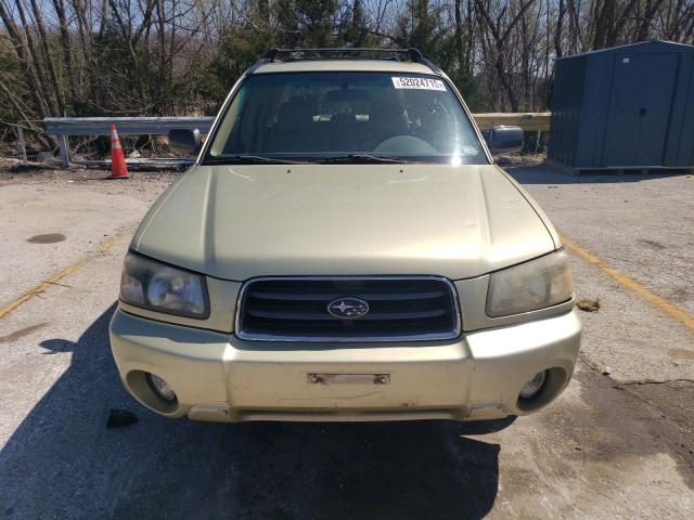 JF1SG65604H726779 - 2004 SUBARU FORESTER 2.5XS Золотой фото 5