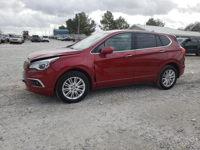 LRBFXASA4HD104253 - 2017 BUICK ENVISION PREFERRED MAROON photo 1