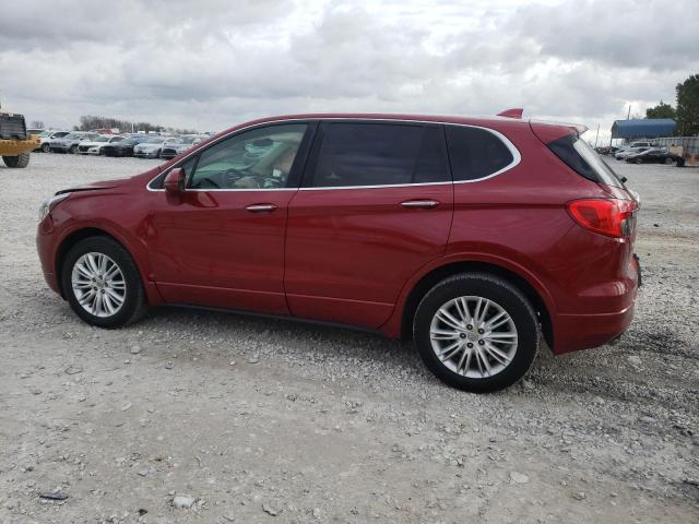 LRBFXASA4HD104253 - 2017 BUICK ENVISION PREFERRED MAROON photo 2